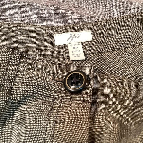 J.Jill linen wide leg trousers 4P - Picture 3 of 3